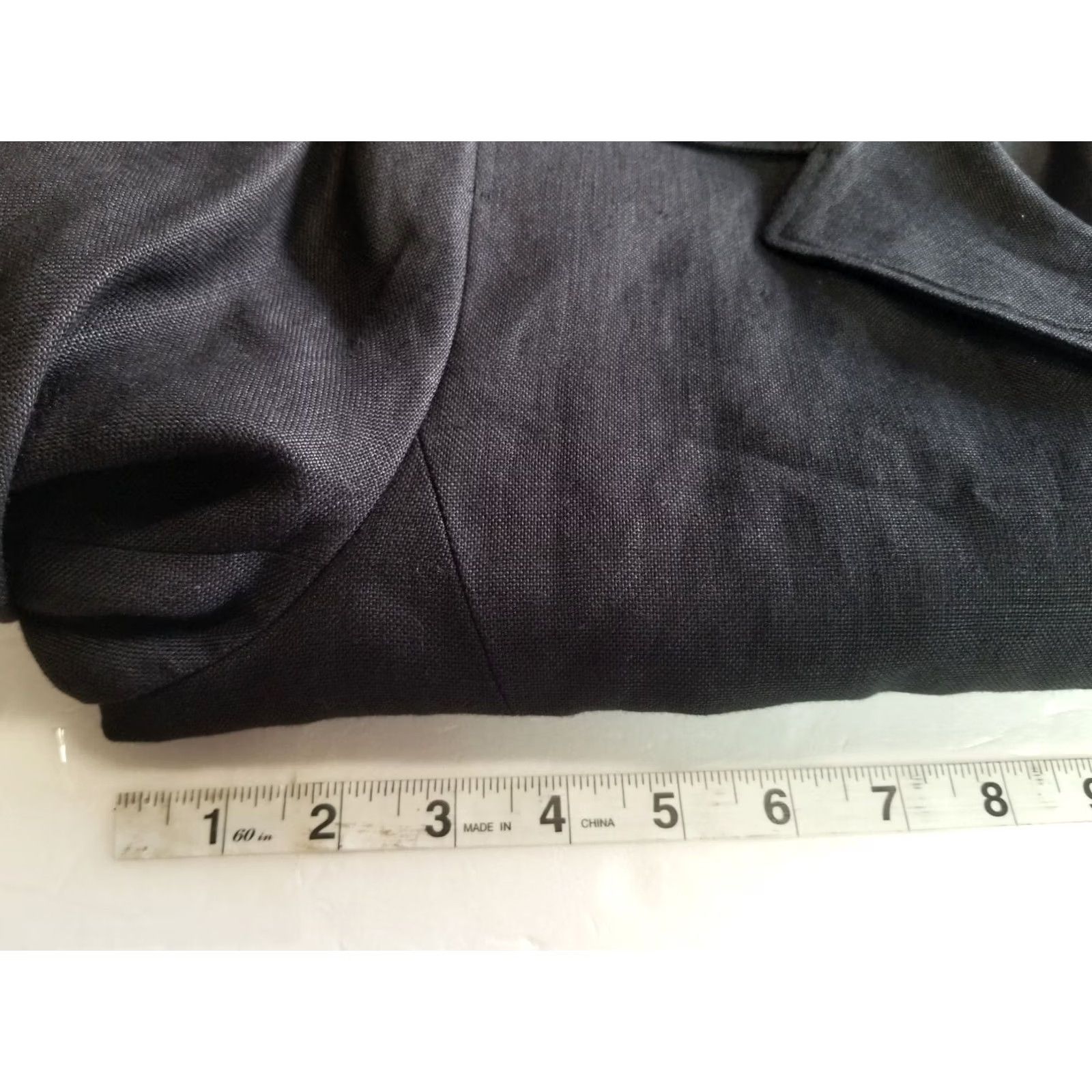 Talbots Talbots Blazer Women’s Irish Linen Jacket Pockets Coat Size 14 Black Button Up Size XL / US 12-14 / IT 48-50 - 3 Thumbnail