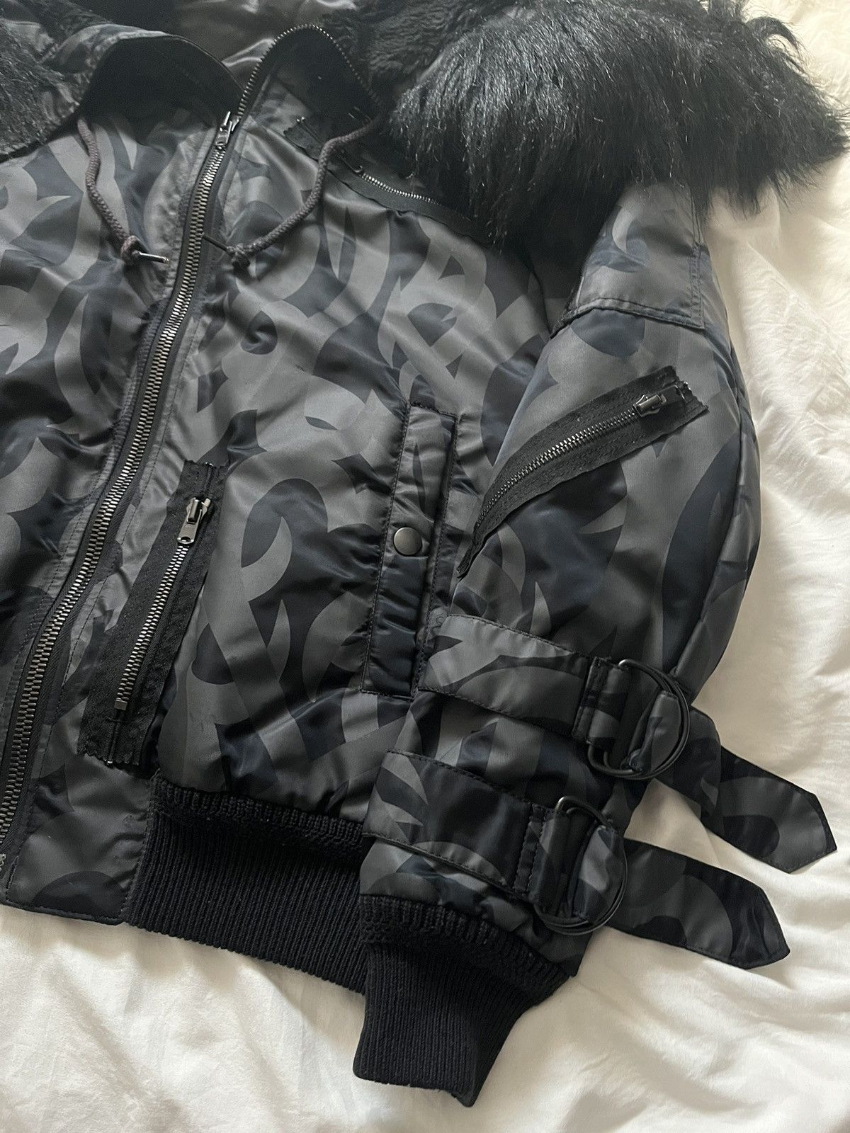 Number (N)ine Number Nine heart tribal n2b bomber jacket archive size 3 Size US L / EU 52-54 / 3 - 4 Thumbnail