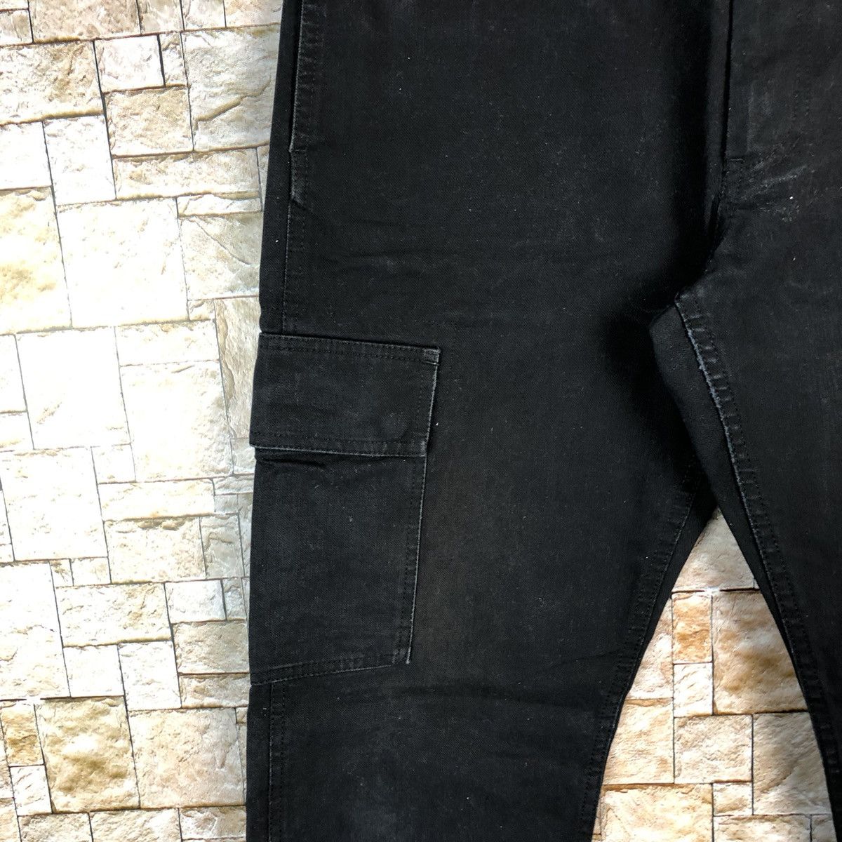 Journal Standard Journal Standard & Co Black Cargo Multipocket Pants #A642 Size US 34 / EU 50 - 10 Thumbnail