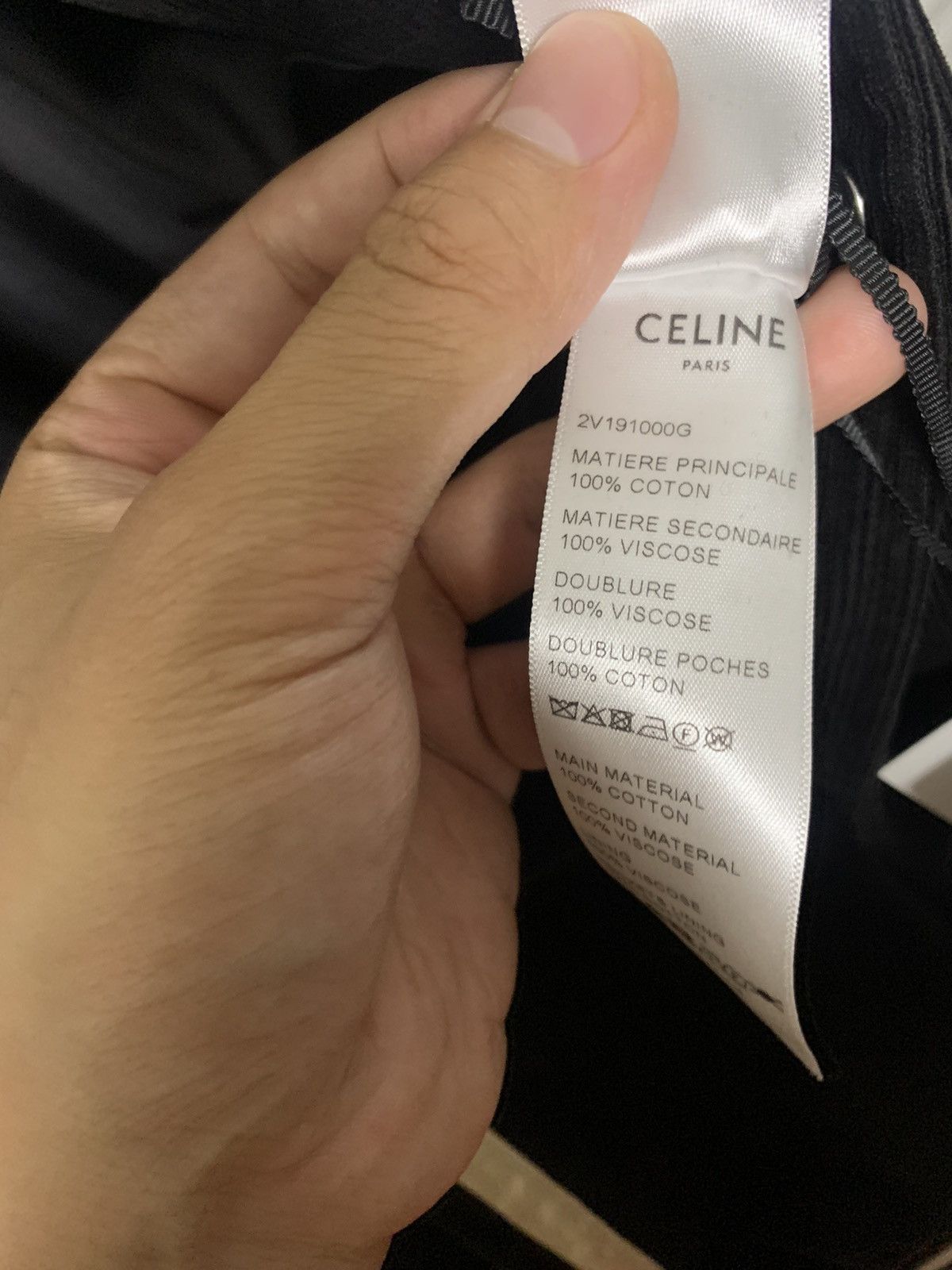 Celine Celine 2024FW Black Corduroy teddy jacket Size US L / EU 52-54 / 3 - 6 Thumbnail