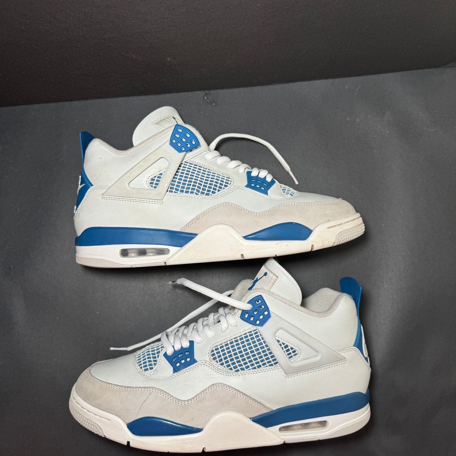 Jordan Brand × Nike Size 13 - Air Jordan 4 Retro Military Blue 2024 Men's Shoes Size US 13 / EU 46 - 2 Thumbnail