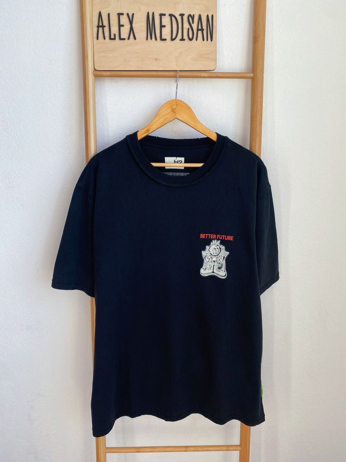 H&M × Heron Preston Heron Preston H2 x H&M “Better Future” Oversize T-shirt Size US S / EU 44-46 / 1 - 10 Thumbnail
