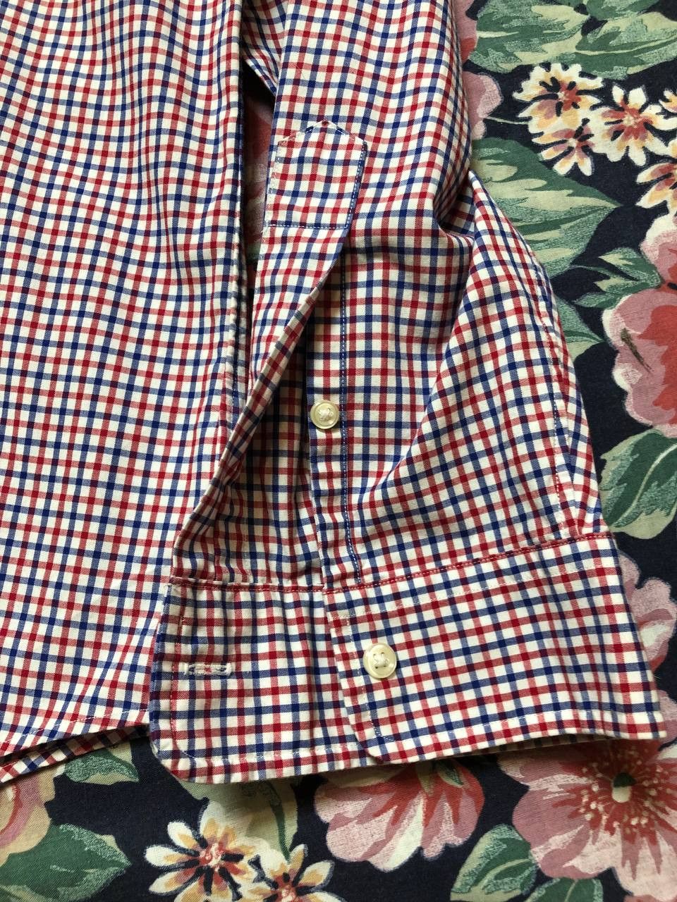 Polo Ralph Lauren Vintage Polo Ralph Lauren Classic Fit Checkered Shirt Size US XL / EU 56 / 4 - 7 Thumbnail