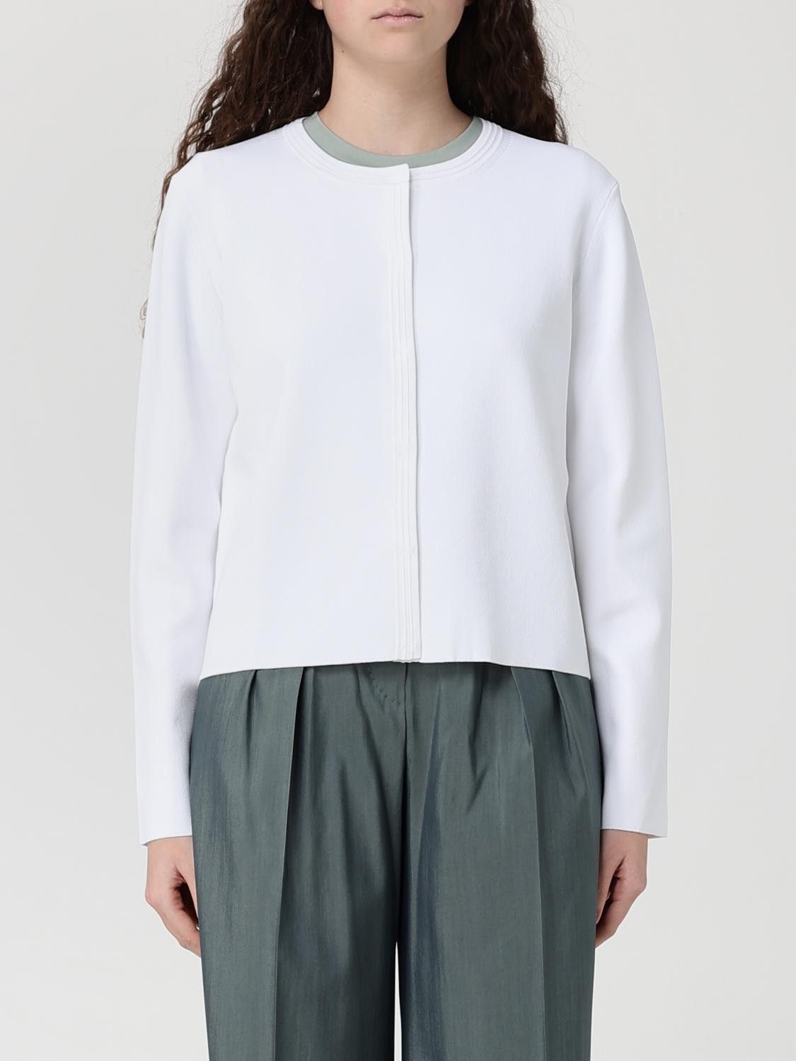 Max Mara Max Mara Sweater Woman White Size M / US 6-8 / IT 42-44 - 1 Thumbnail