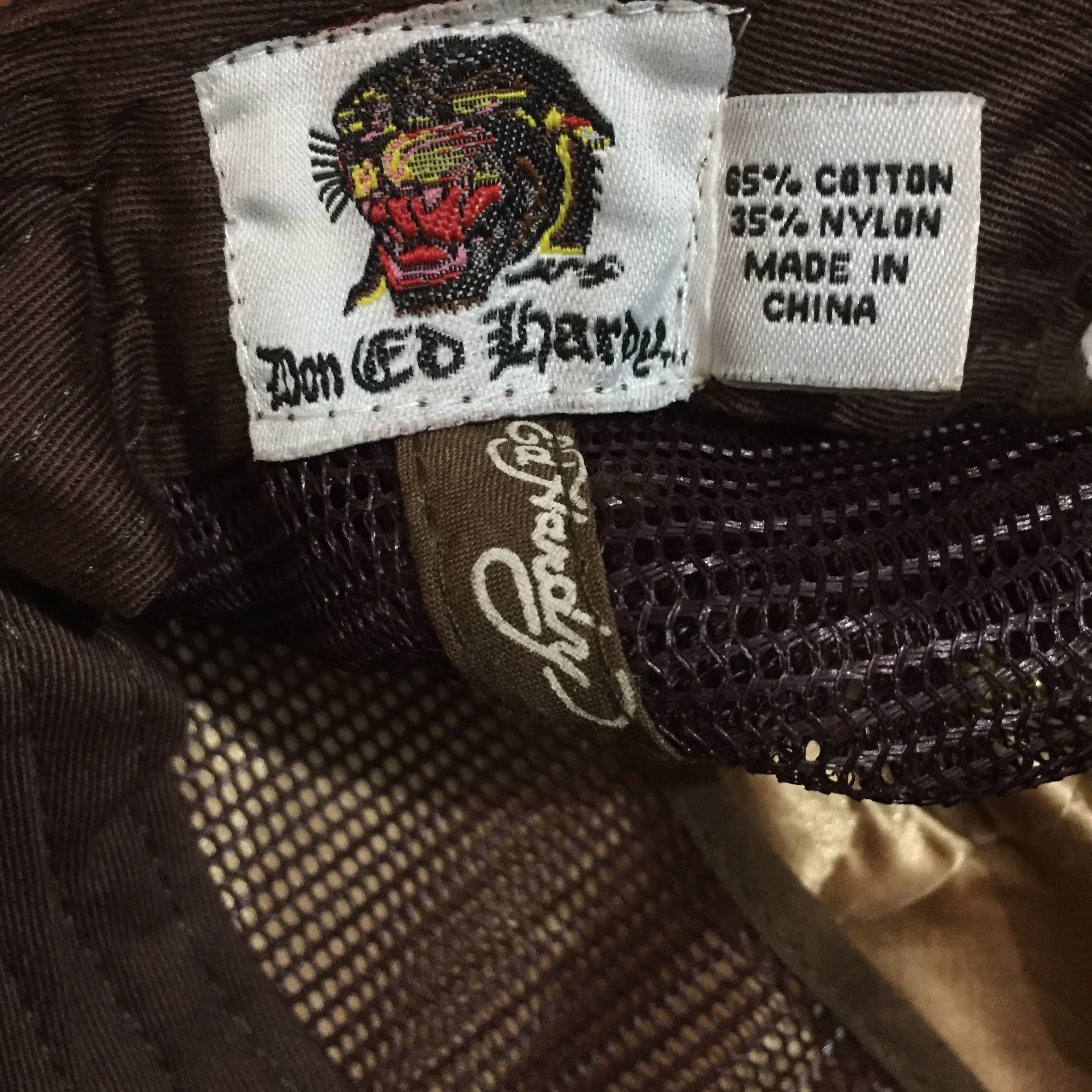 Ed Hardy Ed Hardy Death Glory Trucker Hat Size ONE SIZE - 8 Thumbnail