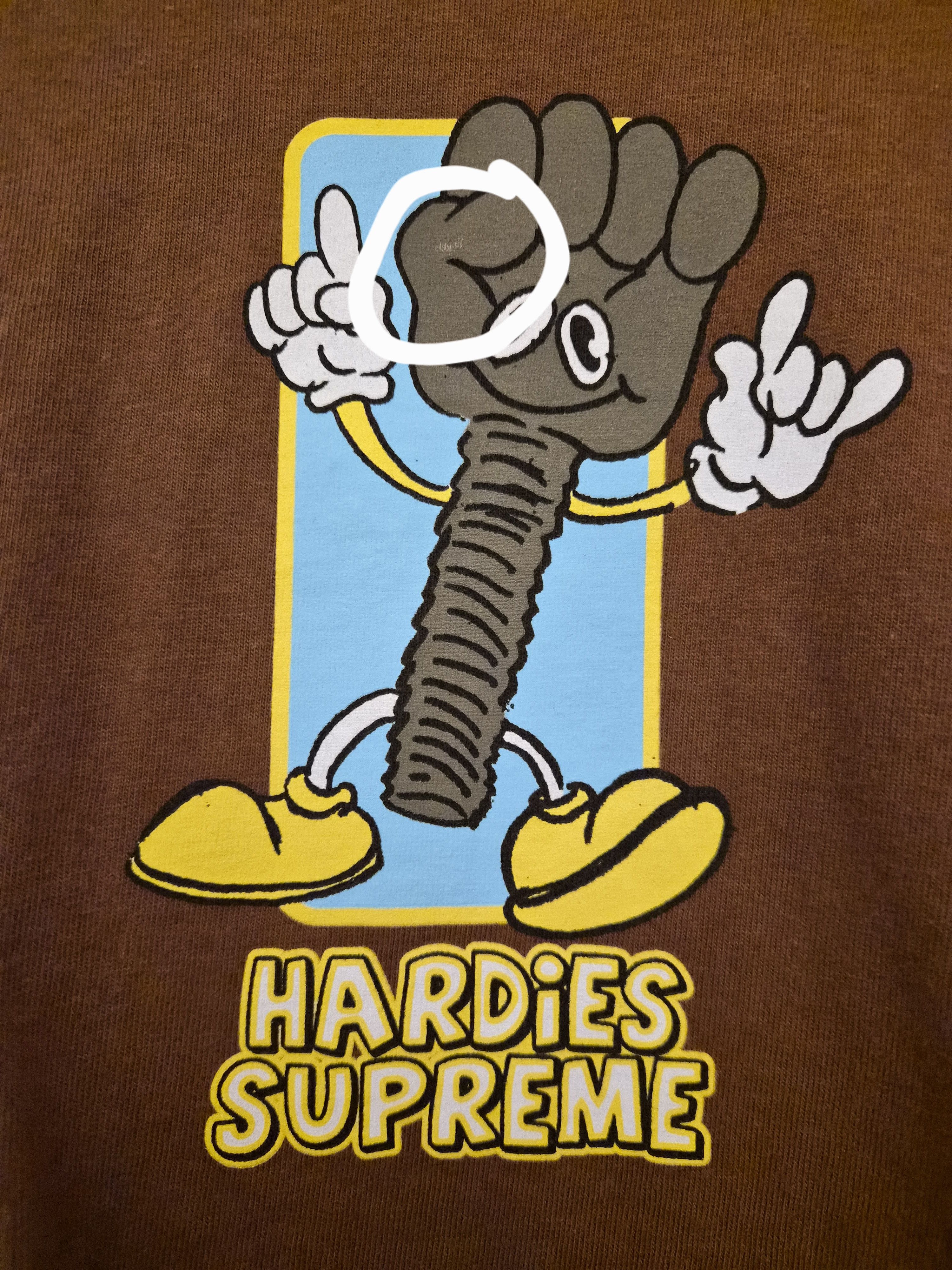 Hardies Hardware × Supreme Supreme x Hardies Hardware Brown Bolt Tee Size US M / EU 48-50 / 2 - 4 Thumbnail