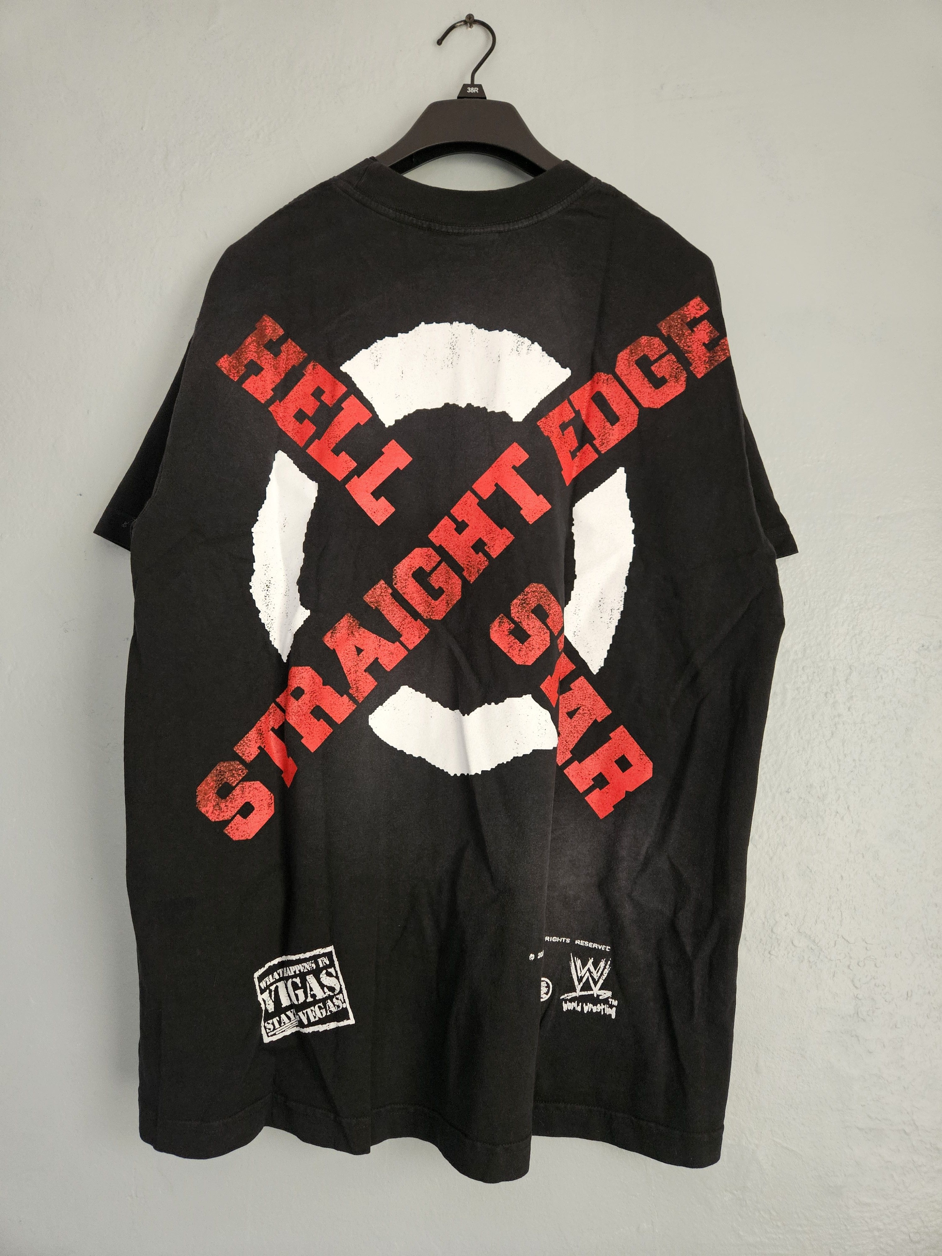 HELLSTAR Wrestlemania CM Punk XXX Black T Shirt Size US M / EU 48-50 / 2 - 3 Thumbnail