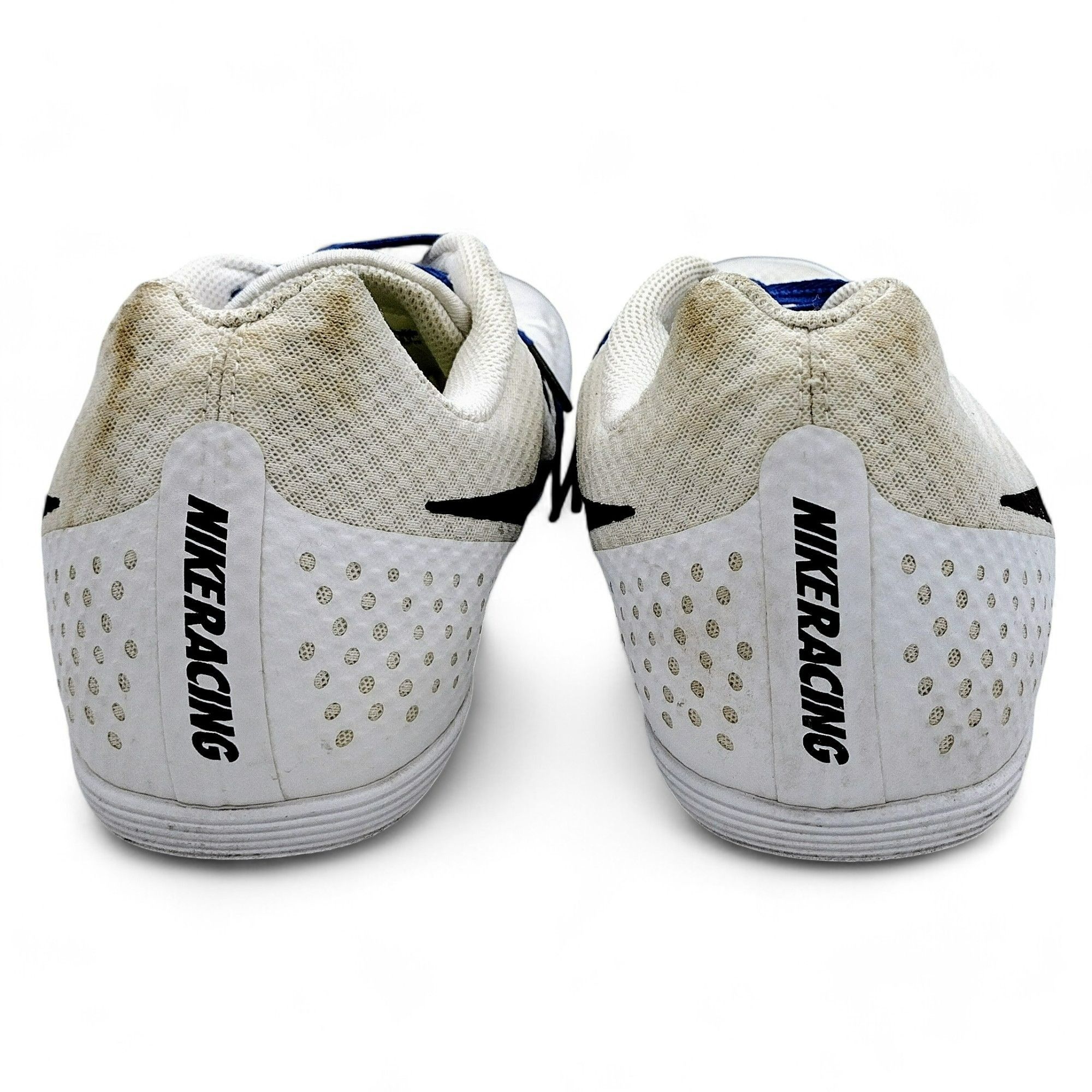 Nike Nike Zoom Rival M8 Shoes Racing Track Spikes White Size 13 Size US 13 / EU 46 - 4 Thumbnail