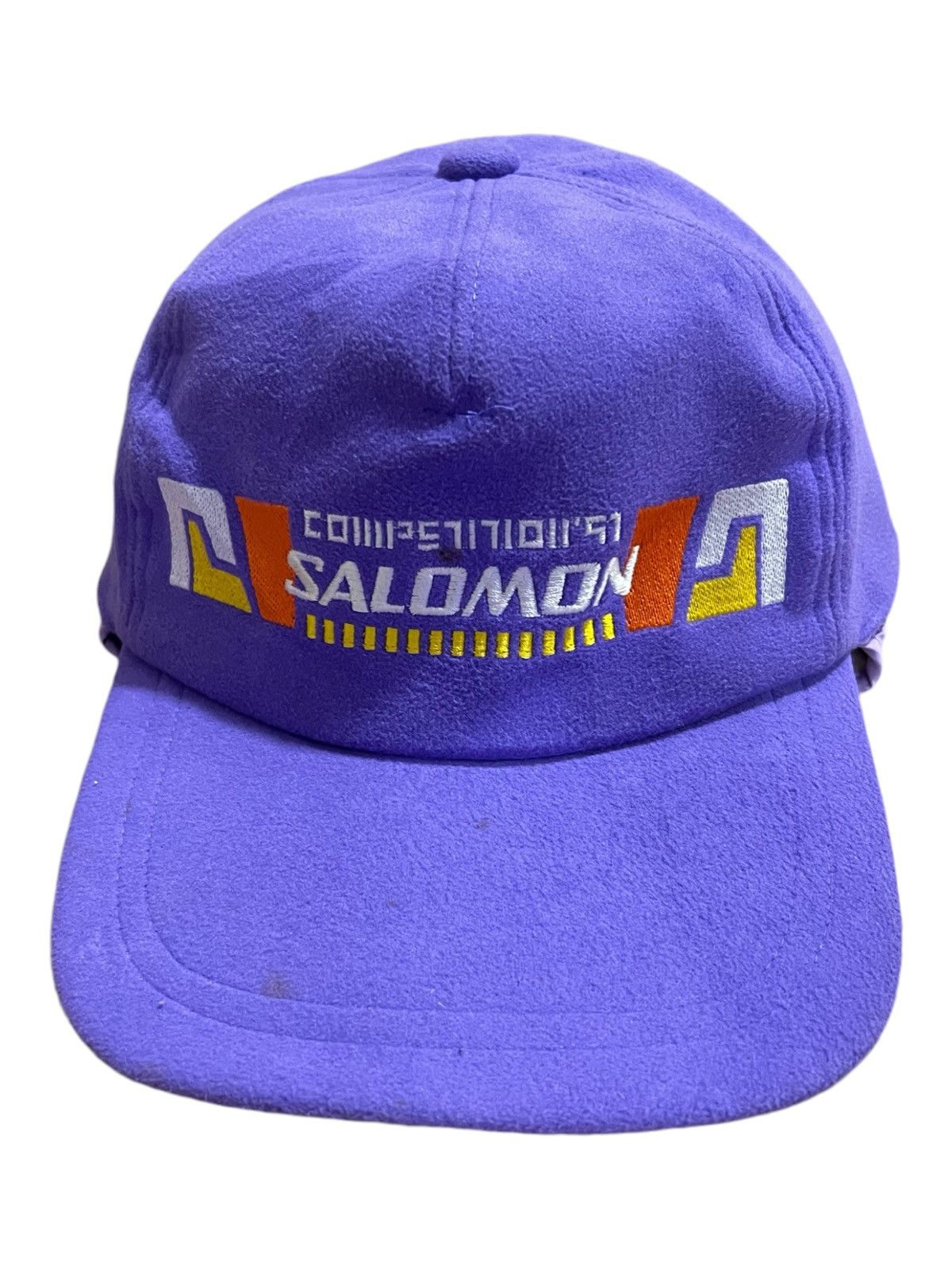 Salomon Vintage 1991 Salomon Competition Ear Flap Warmer Cap Hat Size ONE SIZE - 5 Thumbnail