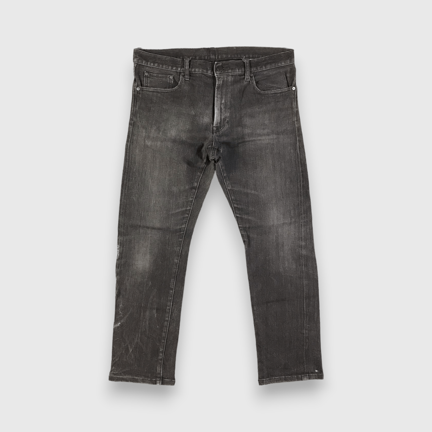 Japanese Brand × Uniqlo × Vintage Uniqlo Redline Jeans Faded Black Denim -J2810 Size US 36 / EU 52 - 1 Thumbnail