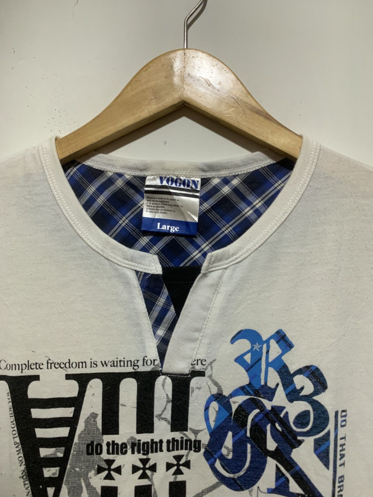 Japanese Brand Japanese Vogon Poem Double Layer Tee Shirt Size US L / EU 52-54 / 3 - 6 Thumbnail
