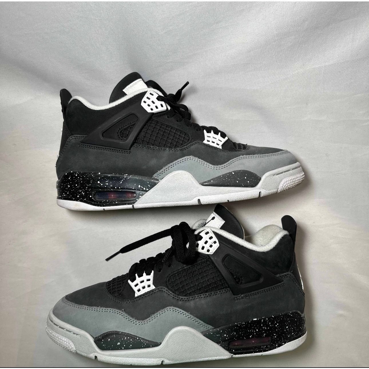Jordan Brand × Nike Size 9.5 - Nike Air Jordan 4 Retro Fear 2024 Men's Shoes Size US 9.5 / EU 42-43 - 2 Thumbnail