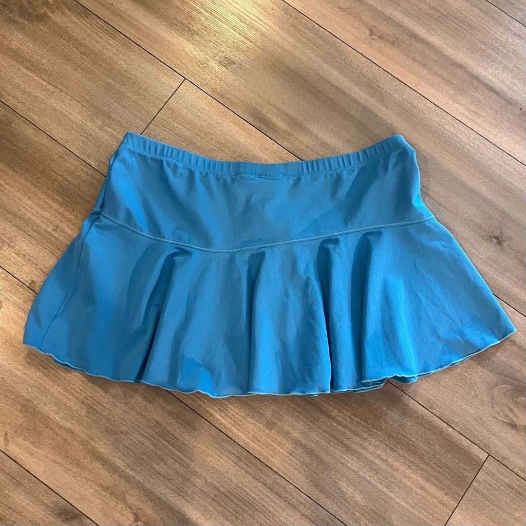 Nike Nike Blue Athletic Tennis Skirt Women Large Bin H-17 - NWT Size 30" / US 8 / IT 44 - 4 Thumbnail