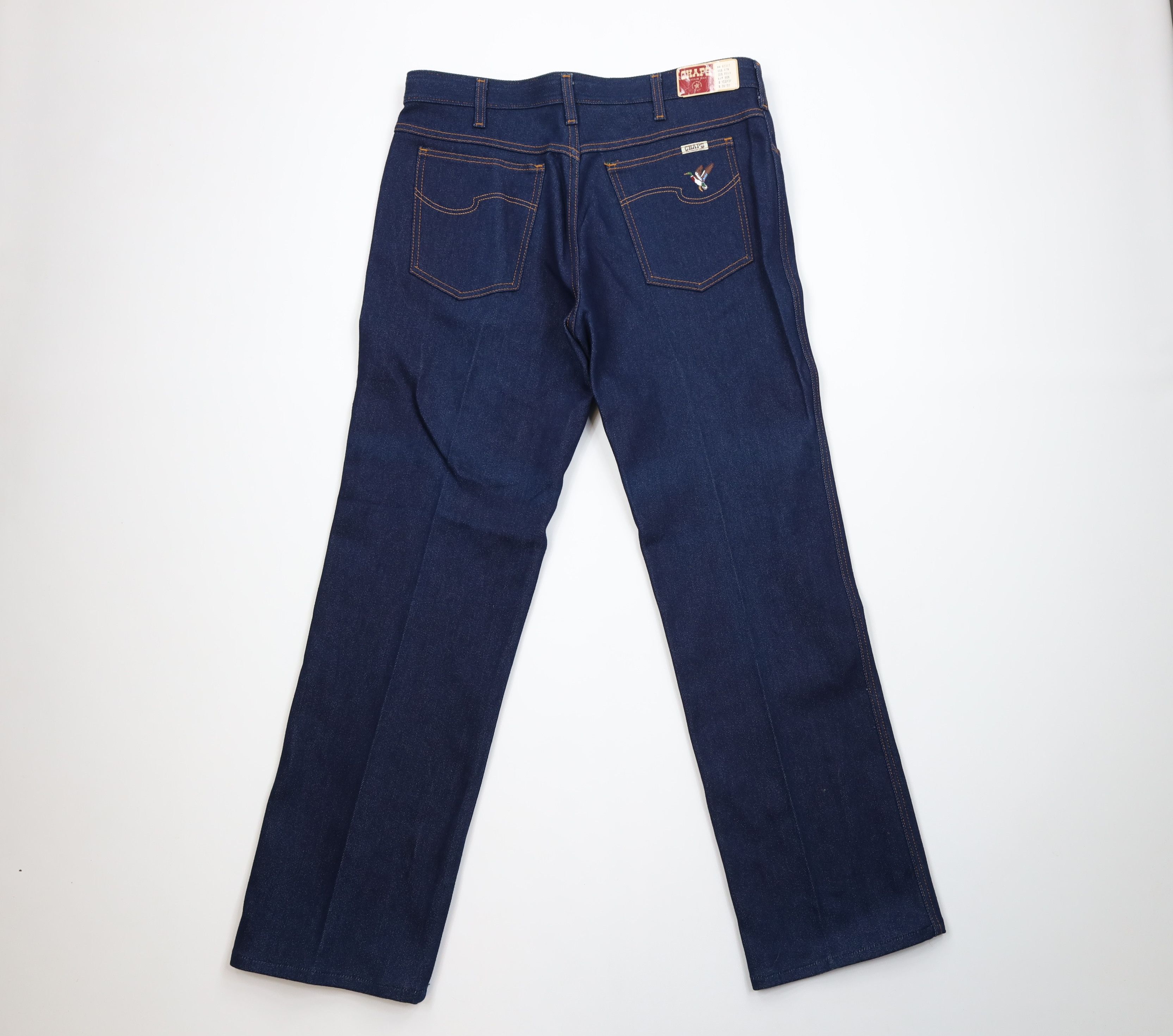 Vintage Deadstock Vintage 70s Streetwear Denim Jeans Blue USA Size US 36 / EU 52 - 8 Thumbnail