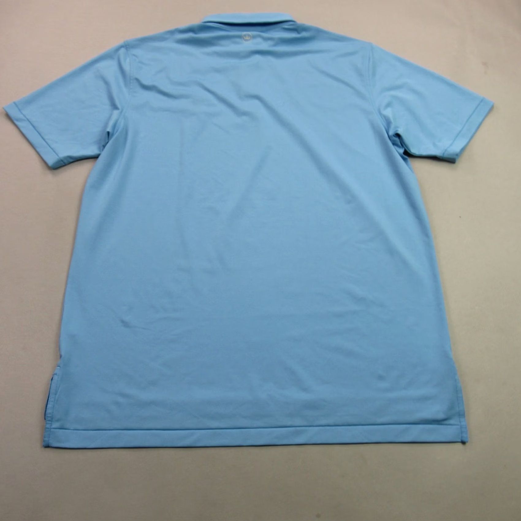 Peter Millar Peter Millar Polo Shirt Golf Short Sleeve Lightweight Blue Mens Large Casual Shirt Size US L / EU 52-54 / 3 - 6 Thumbnail