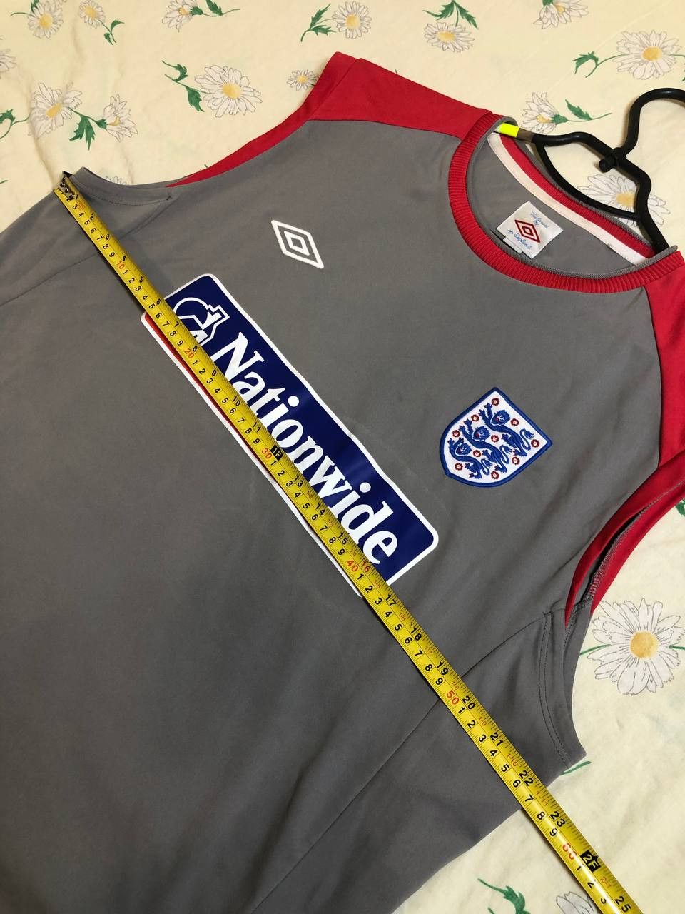 Umbro England Training Football Sleeveless Shirt Jersey Umbro Size US XXL / EU 58 / 5 - 5 Thumbnail