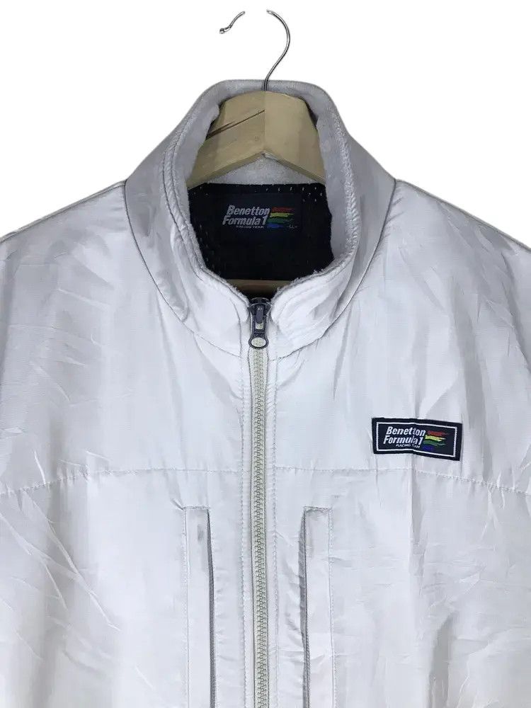 Benetton Vintage Benetton Formula 1 Racing Team Fleece Jackets Size US XL / EU 56 / 4 - 4 Thumbnail