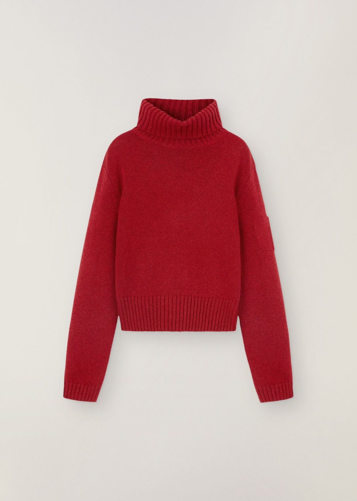 Loro Piana o1srvl11e0125 Plain Knit Cashmere Sweater in Red Size XS / US 0-2 / IT 36-38 - 1 Thumbnail