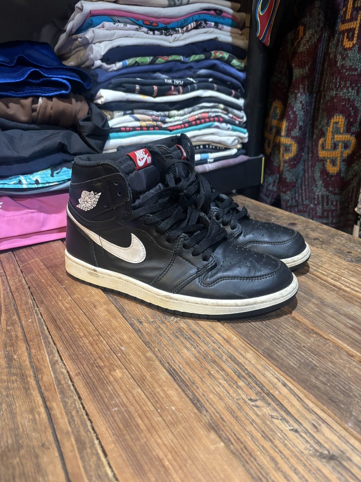 Jordan Brand Jordan 1 Yin Yang Black Sz. 8 Size US 8 / EU 41 - 2 Thumbnail
