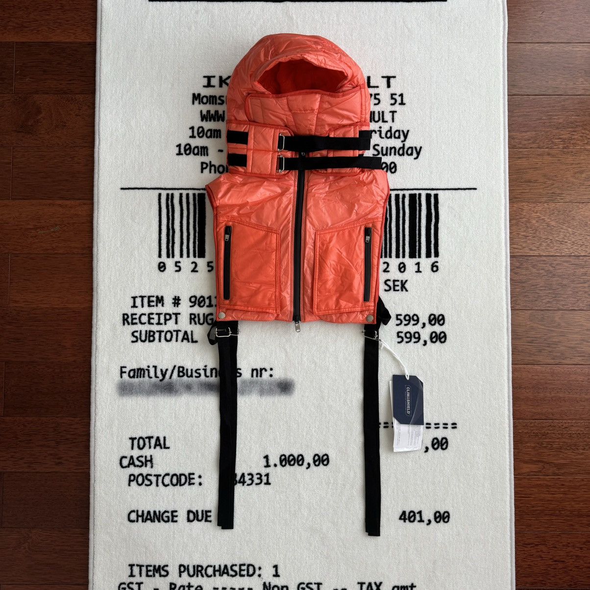 Takahiromiyashita The Soloist. × Undercover AW18 “Disorder/Order” Flight Bib Hoodie Size US M / EU 48-50 / 2 - 3 Thumbnail