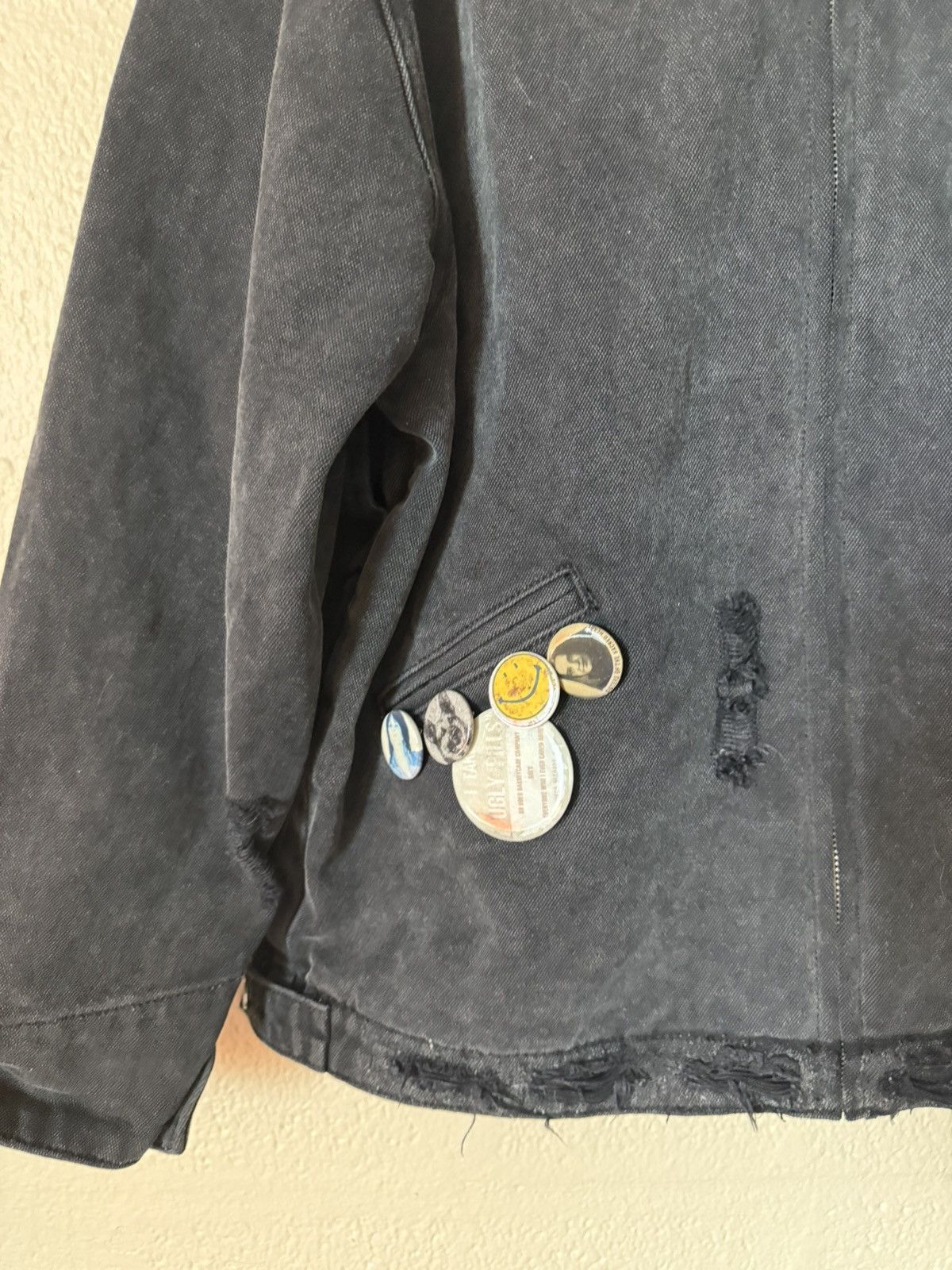 basketcase gallery Basketcase Gallery CHARMS Distressed Work Jacket Size US S / EU 44-46 / 1 - 5 Thumbnail