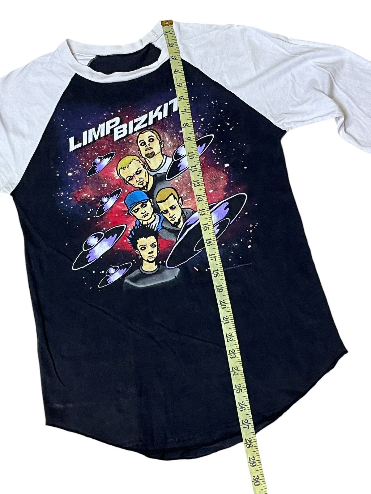 Band Tees VINTAGE 90s LIMP BIZKIT 1998 3 QUARTER TEE SHIRT Size US S / EU 44-46 / 1 - 11 Thumbnail