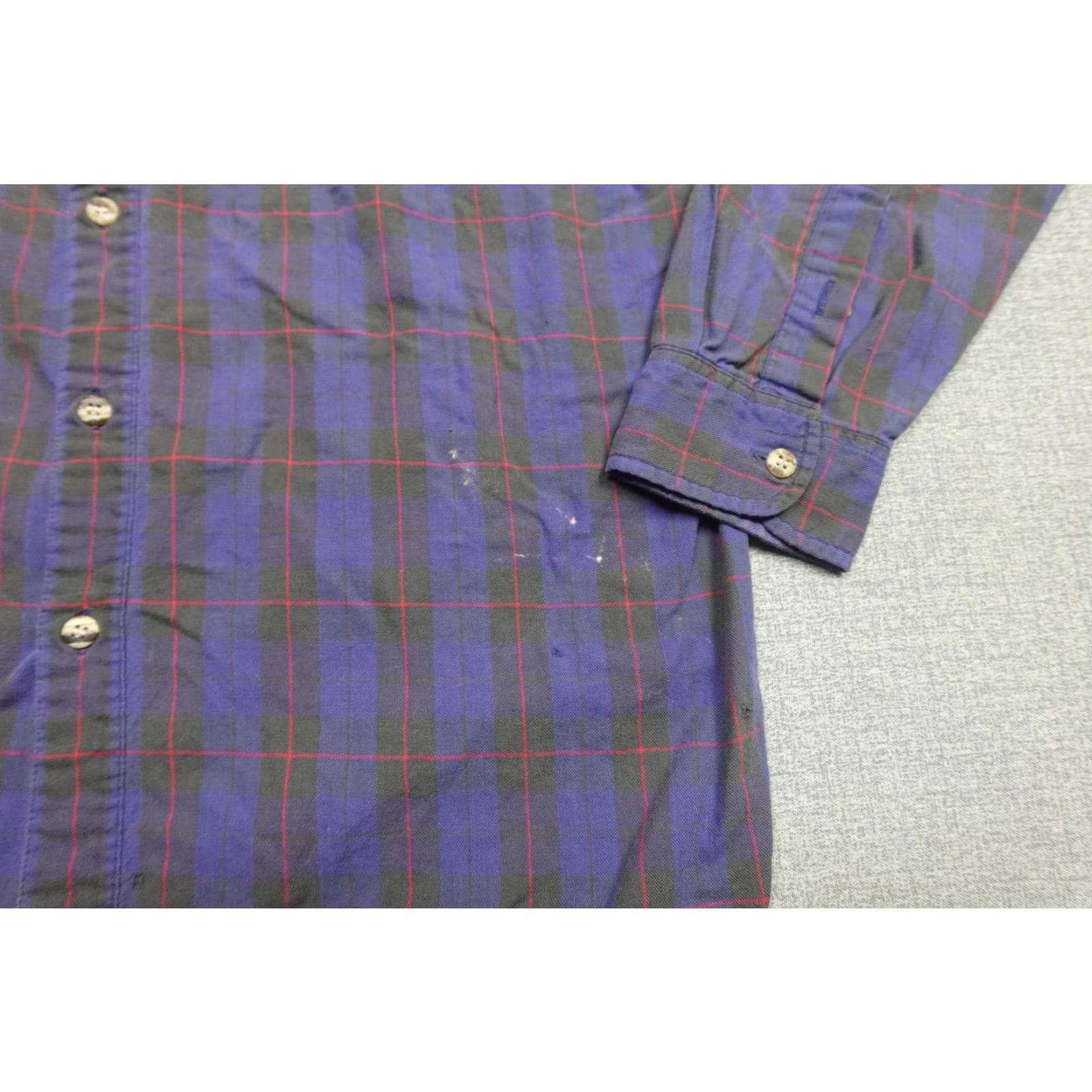 Patagonia Vintage Patagonia Button Front Shirt Mens M Purple Plaid Hiking Outdoors Size US M / EU 48-50 / 2 - 4 Thumbnail