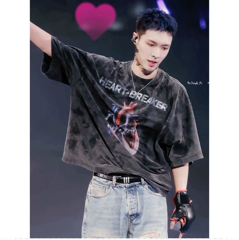 Alexander Wang Alexander Wang Heartbreaker Print T-shirt Size M / US 6-8 / IT 42-44 - 1 Thumbnail
