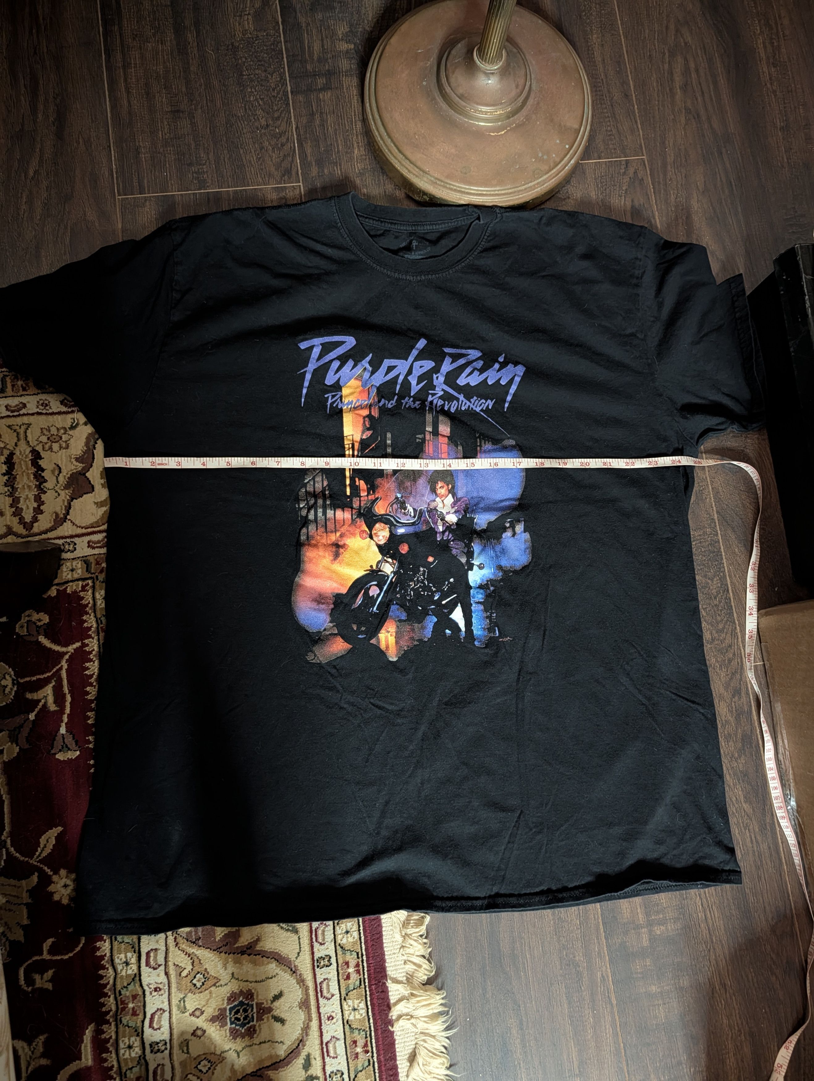 Prince The Prince Estate Official Approved Purple Rain Graphic Tee Size US L / EU 52-54 / 3 - 7 Thumbnail