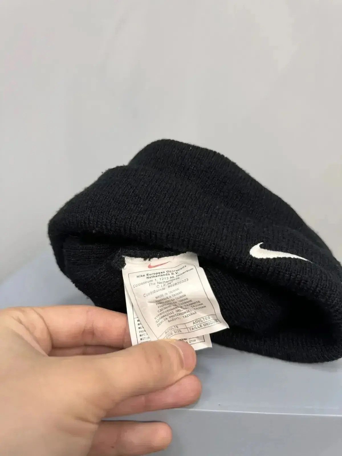 Japanese Brand BUNDLE☄️Vintage Rare nike Knitted REVERSIBLE HAT/SCARF Y2K Size ONE SIZE - 7 Thumbnail