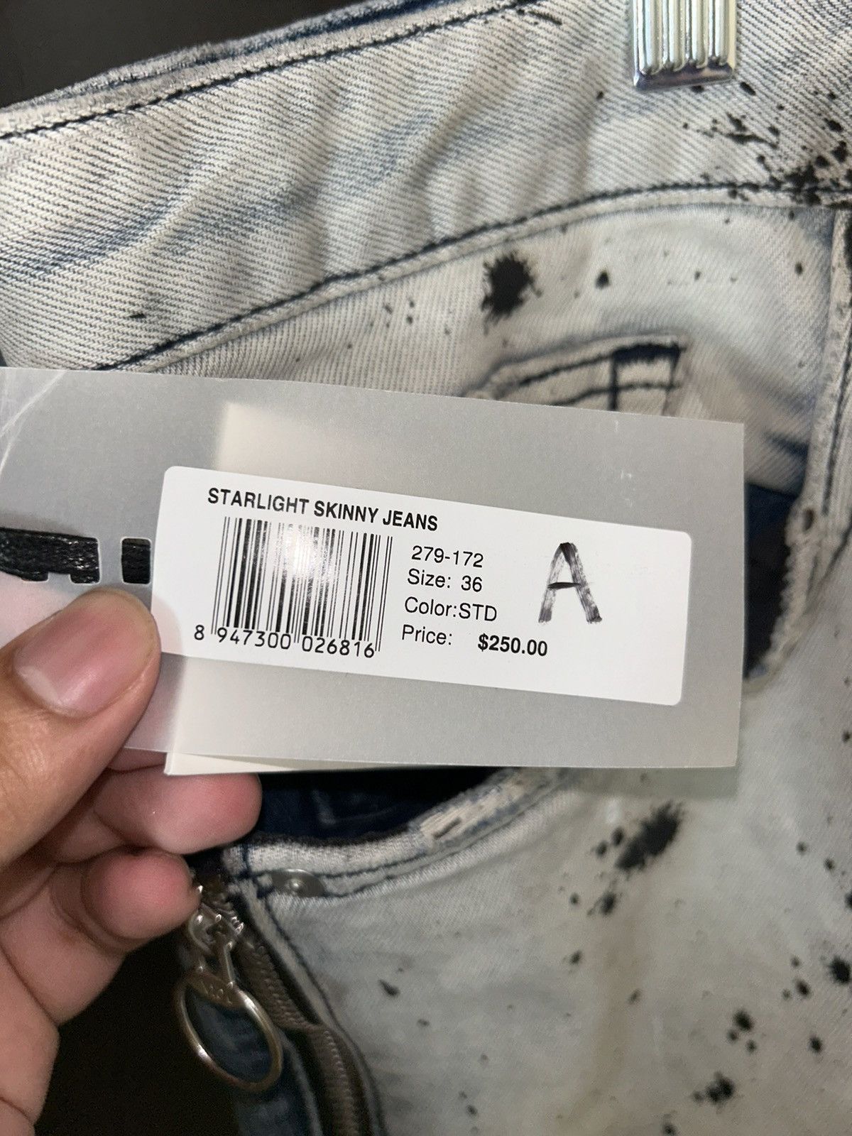 Other VIDL Starlight Skinny Jeans Size US 36 / EU 52 - 2 Thumbnail