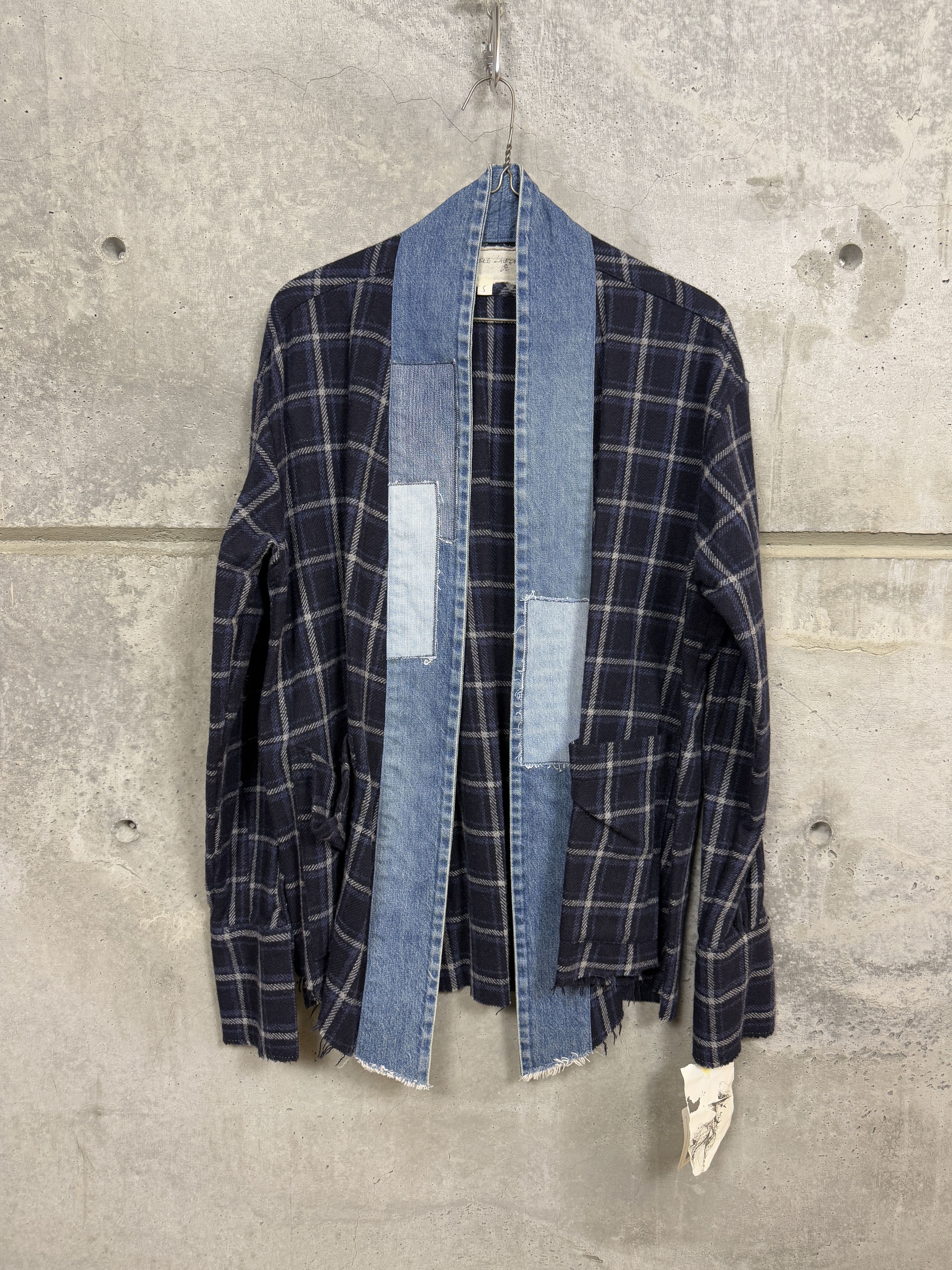 Greg Lauren Greg Lauren Navy Check GL 1 Kimono Size US XXL / EU 58 / 5 - 5 Thumbnail