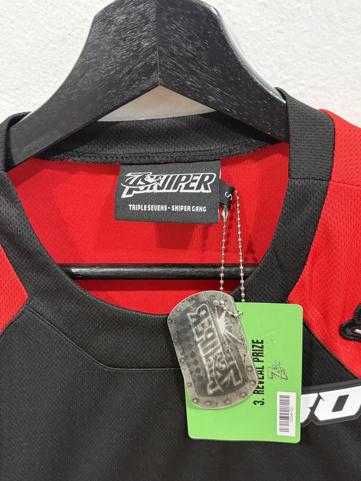 TRIPLE SEVENS Triple Sevens 1800 Moto Jersey Blue/Red Jersey Size US S / EU 44-46 / 1 - 2 Thumbnail