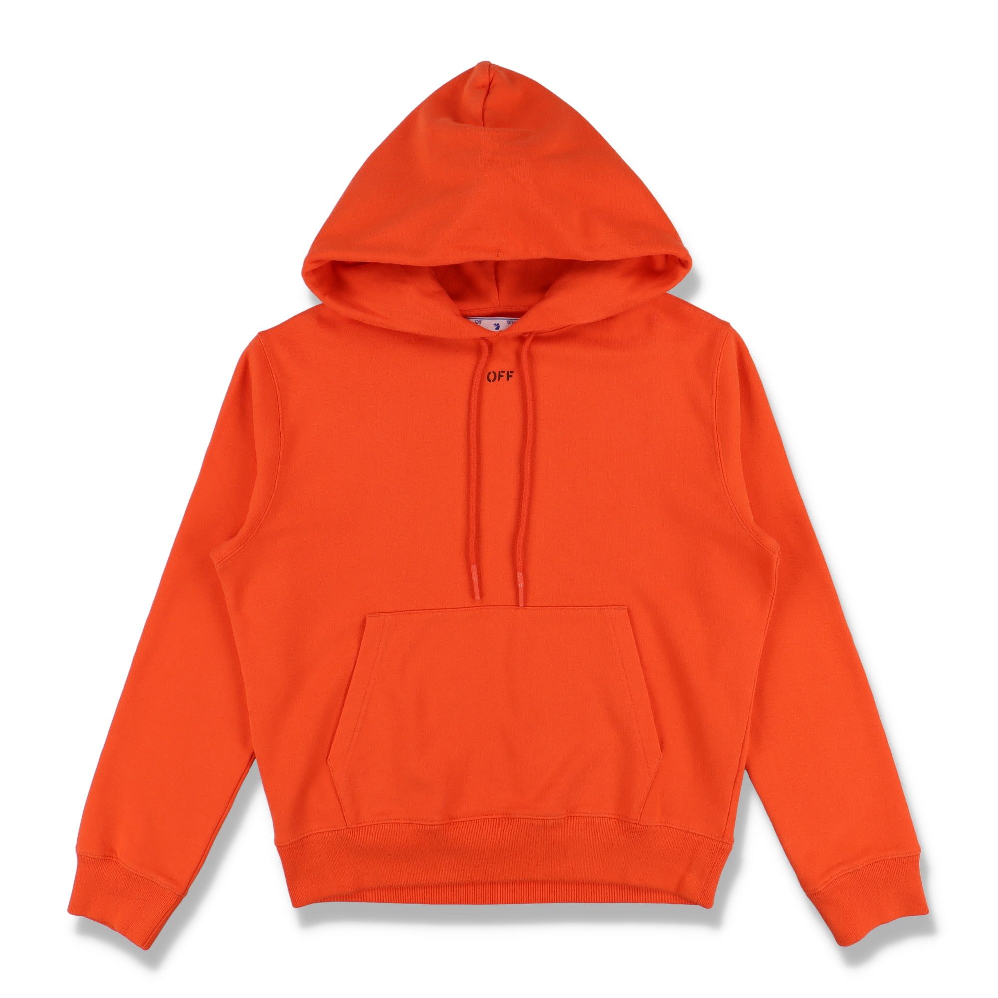 Off-White Orange Spayed Stencil Arrows Hoodie Size M / US 6-8 / IT 42-44 - 5 Thumbnail