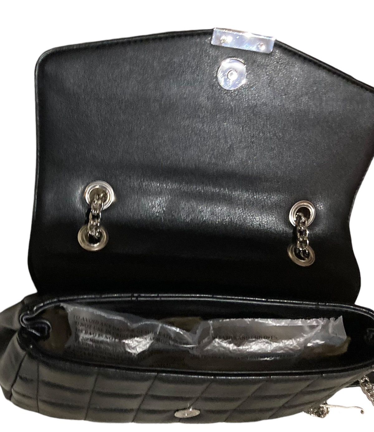 Cavalli Class Cavalli Class Black Quilted Crossbody bag BNWT Size ONE SIZE - 7 Thumbnail