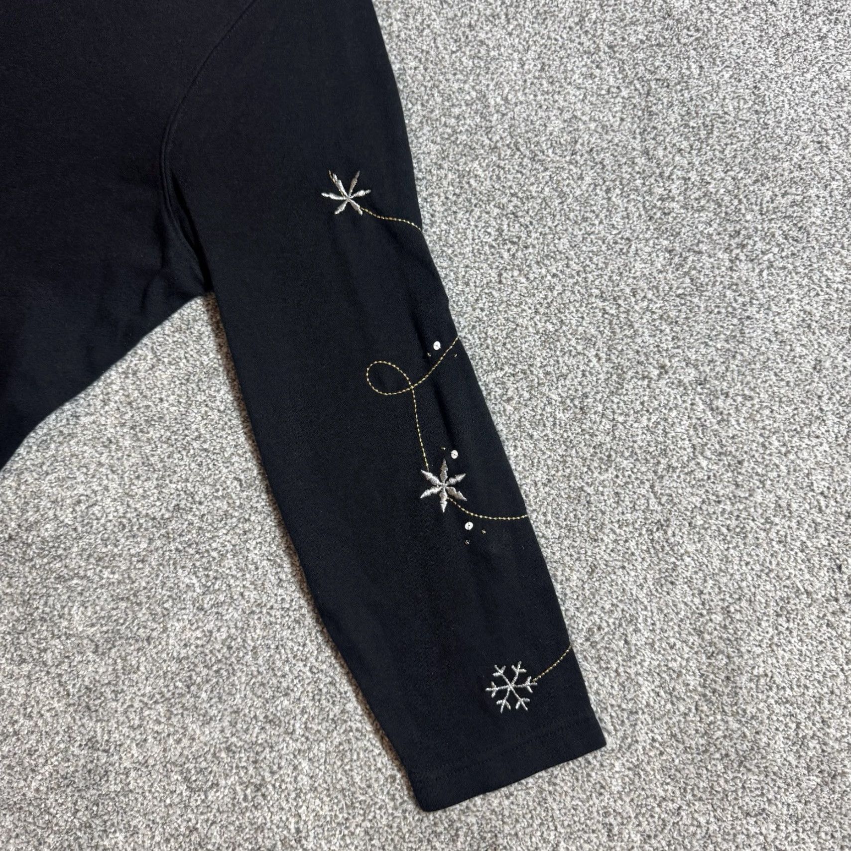 Vintage VINTAGE Studio Top Womens 3X Plus Embroidered Snowman Christmas Holiday Shirt Women 90s Y2K Christmas Holiday Mens? Size XXL / US 16-18 / IT 52-54 - 4 Thumbnail