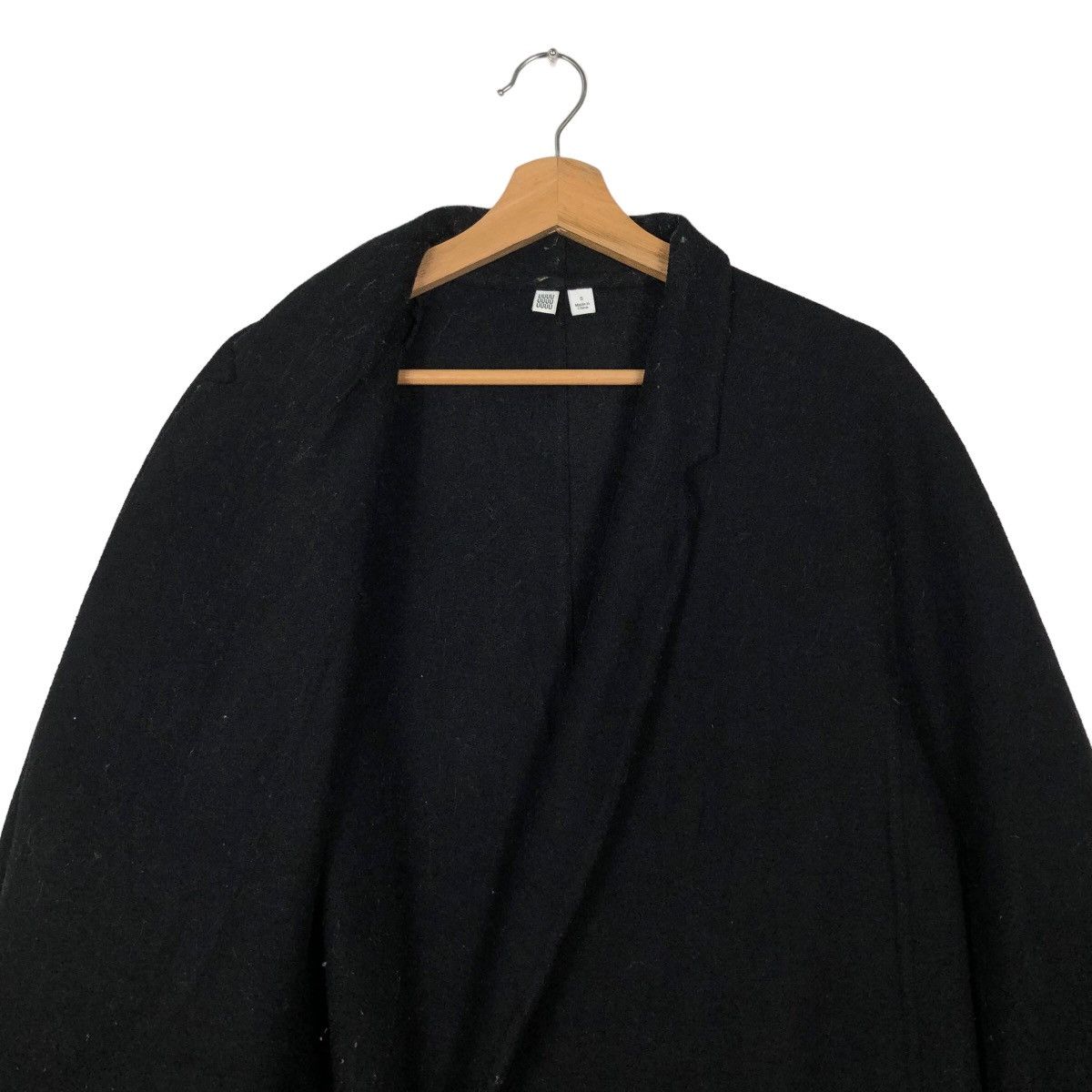 Japanese Brand 🔥Rich Black - Long Jacket Undercover Uniqlo Japan Made Size US S / EU 44-46 / 1 - 9 Thumbnail