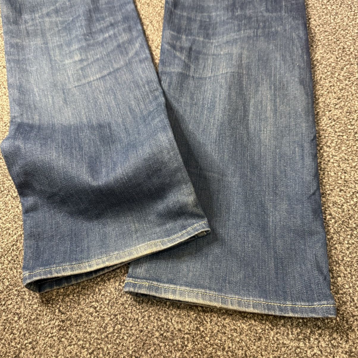 Beauty Beast 🔥 Levis 502 Distressed Mud Denim Size US 33 - 8 Thumbnail