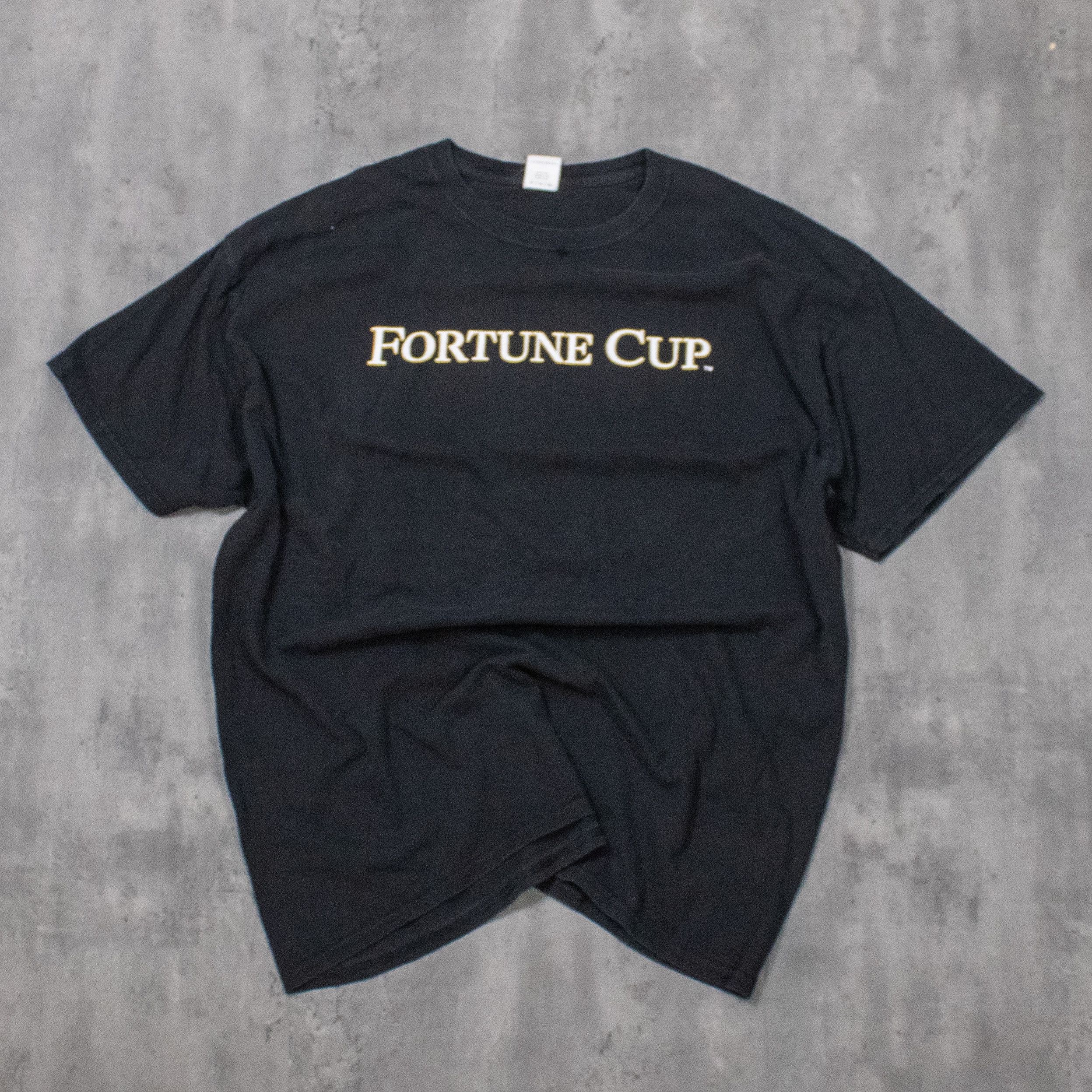 Gildan Y2K 2000's Gildan Fortune Cup Namco Promo Black T-Shirt Size US L / EU 52-54 / 3 - 3 Thumbnail