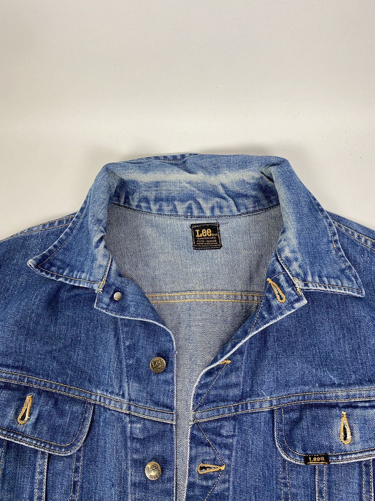 Lee 1970s Vintage Lee Riders Sanforized Washed Boxy Denim Jacket Size US M / EU 48-50 / 2 - 8 Thumbnail