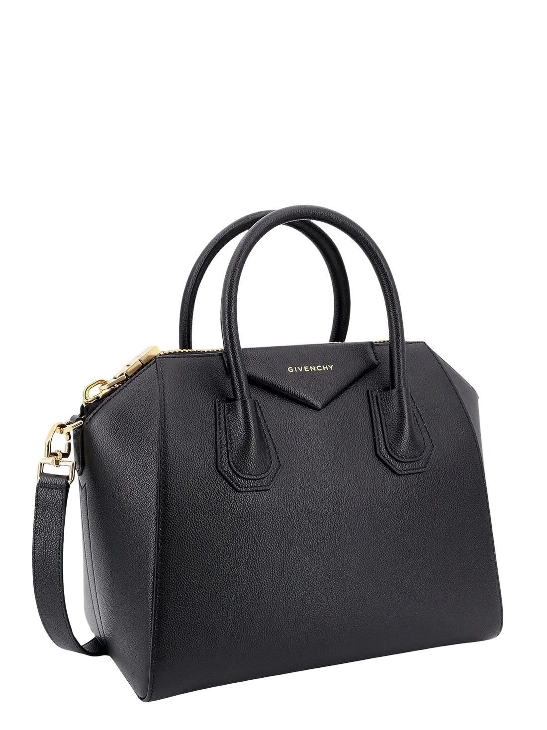 Givenchy GIVENCHY Antigona Small Black Grained Leather Bag N&A Size ONE SIZE - 3 Thumbnail