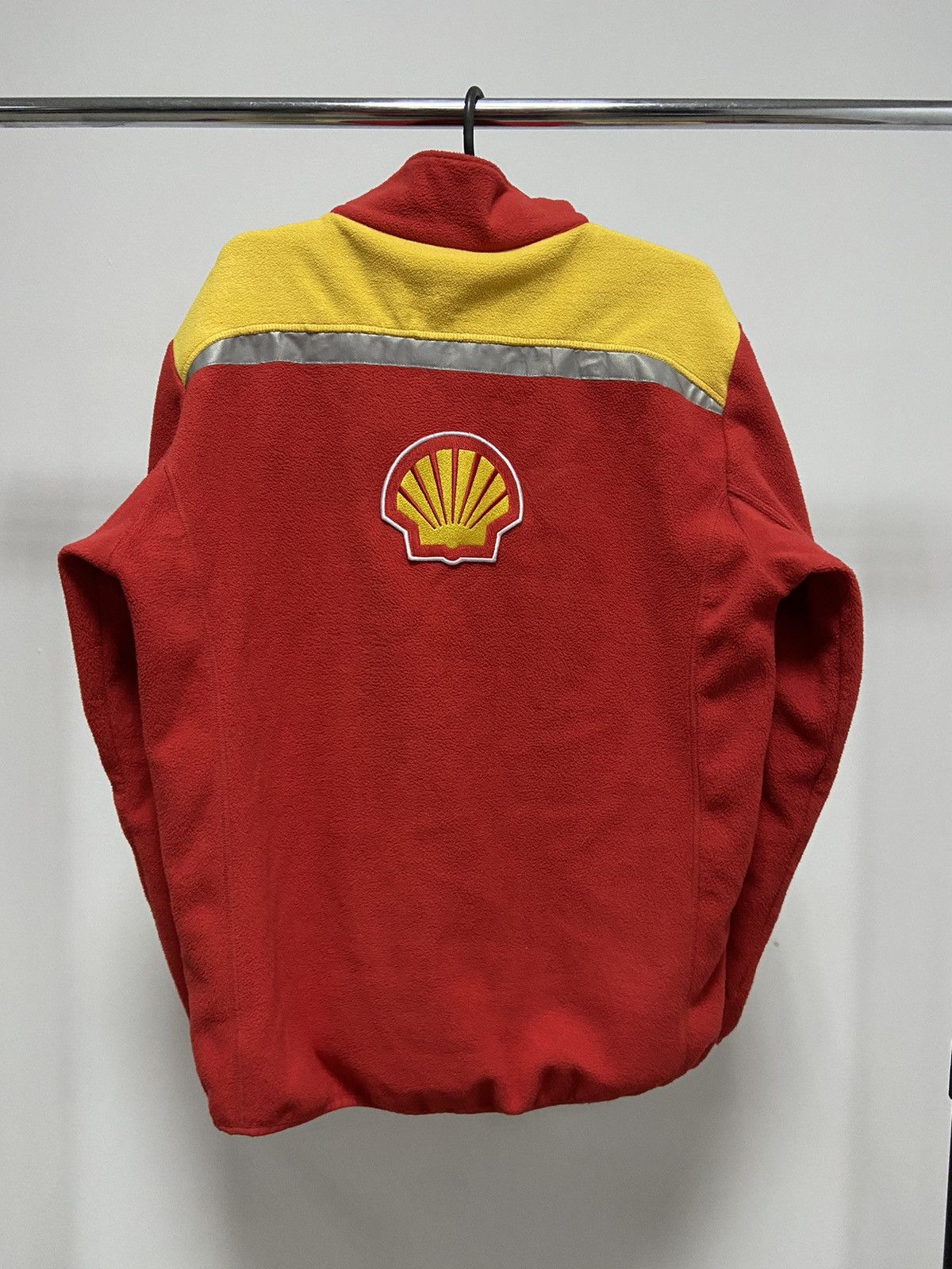 Ferrari × Vintage Ferrari reflective stripe Racing Fleece Jacket Big Logo Size US M / EU 48-50 / 2 - 4 Thumbnail