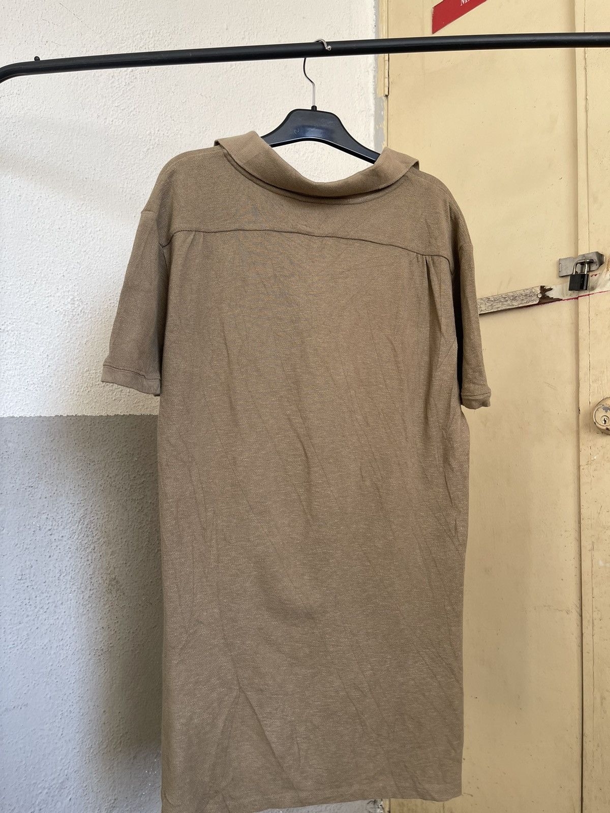 Kapital Kapital Lace Up Polo Shirt With Leather Patches Longtail Size US L / EU 52-54 / 3 - 2 Thumbnail