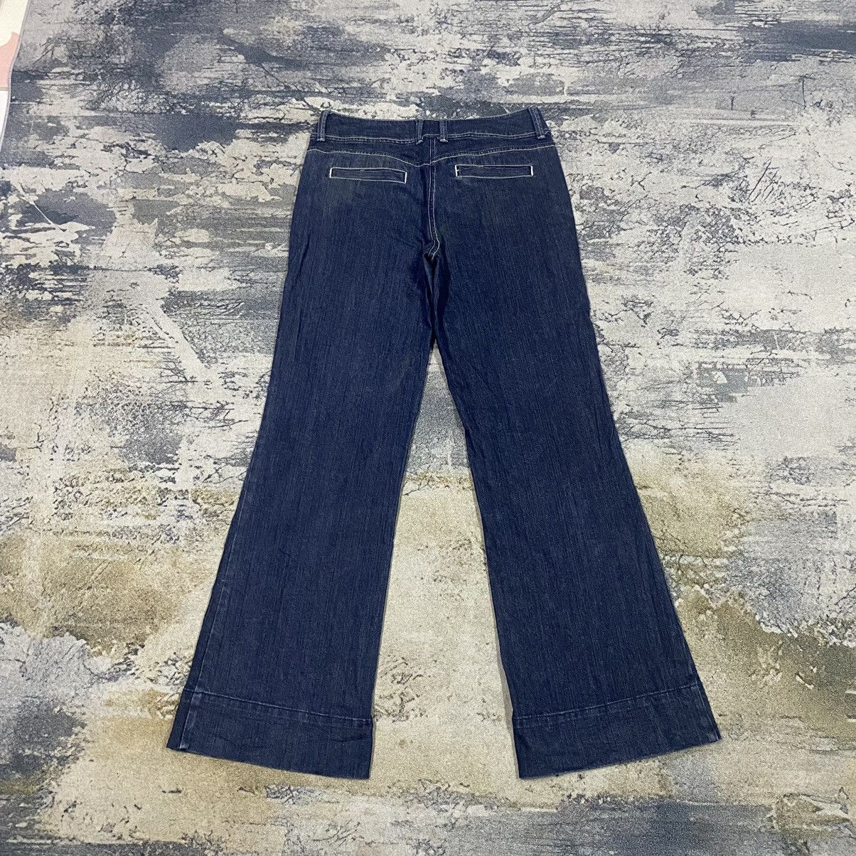Japanese Brand Newyork Flare Bell bottom Denim Trousers Size 32" / US 10 / IT 46 - 2 Thumbnail
