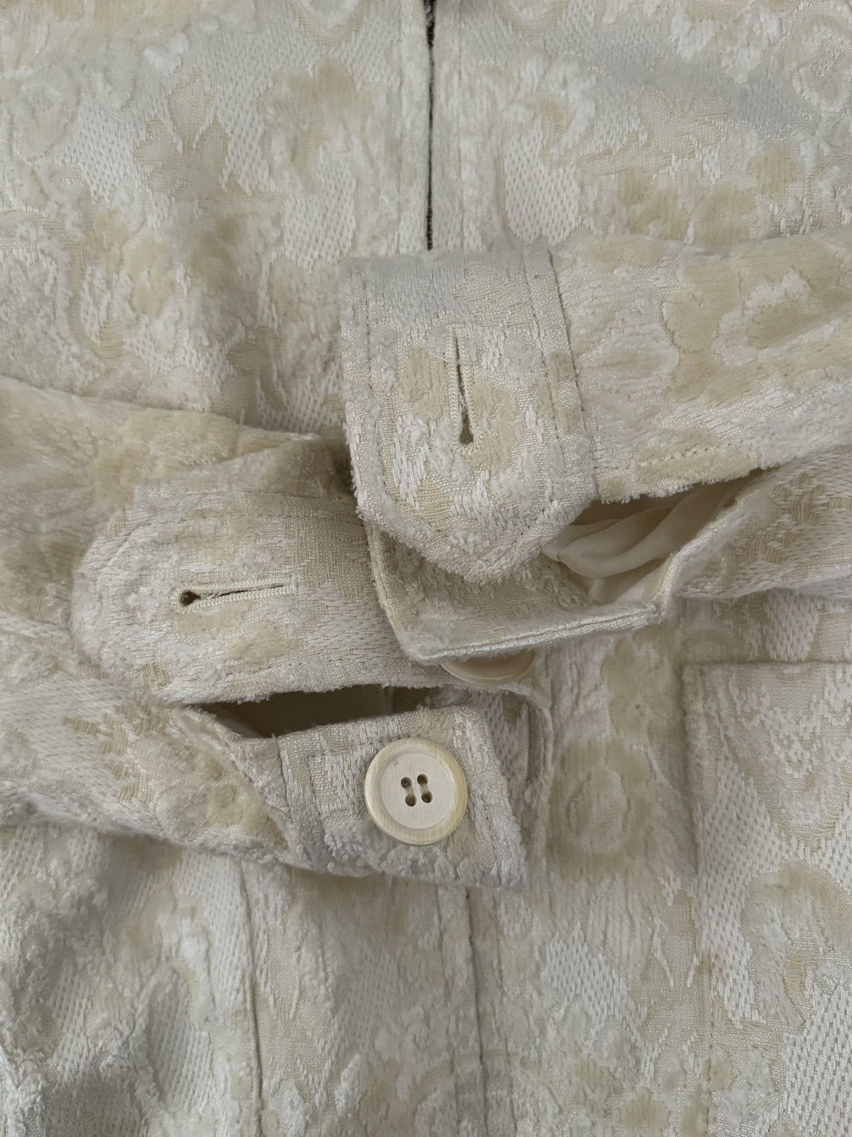 Jun Takahashi × Undercover Undercover Juntakahashi White Velvet Jacket Size US XS / EU 42 / 0 - 6 Thumbnail