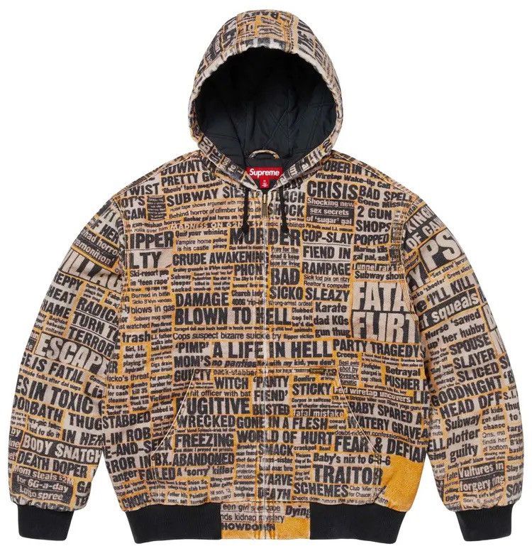 Supreme Supreme x Dash Snow Hooded Work Jacket Multi 25FW Medium Size US M / EU 48-50 / 2 - 1 Thumbnail