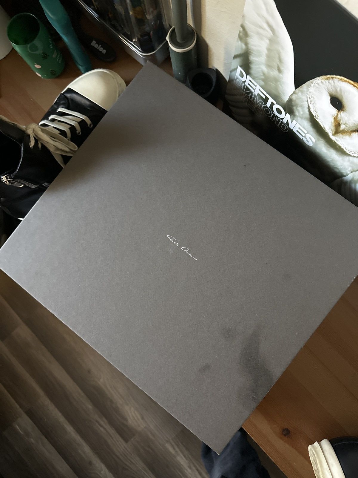 Rick Owens Drkshdw Rick Owens Hightop Leather Drkshadow Hollywood Sneakers Size US 10.5 / EU 43-44 - 8 Thumbnail