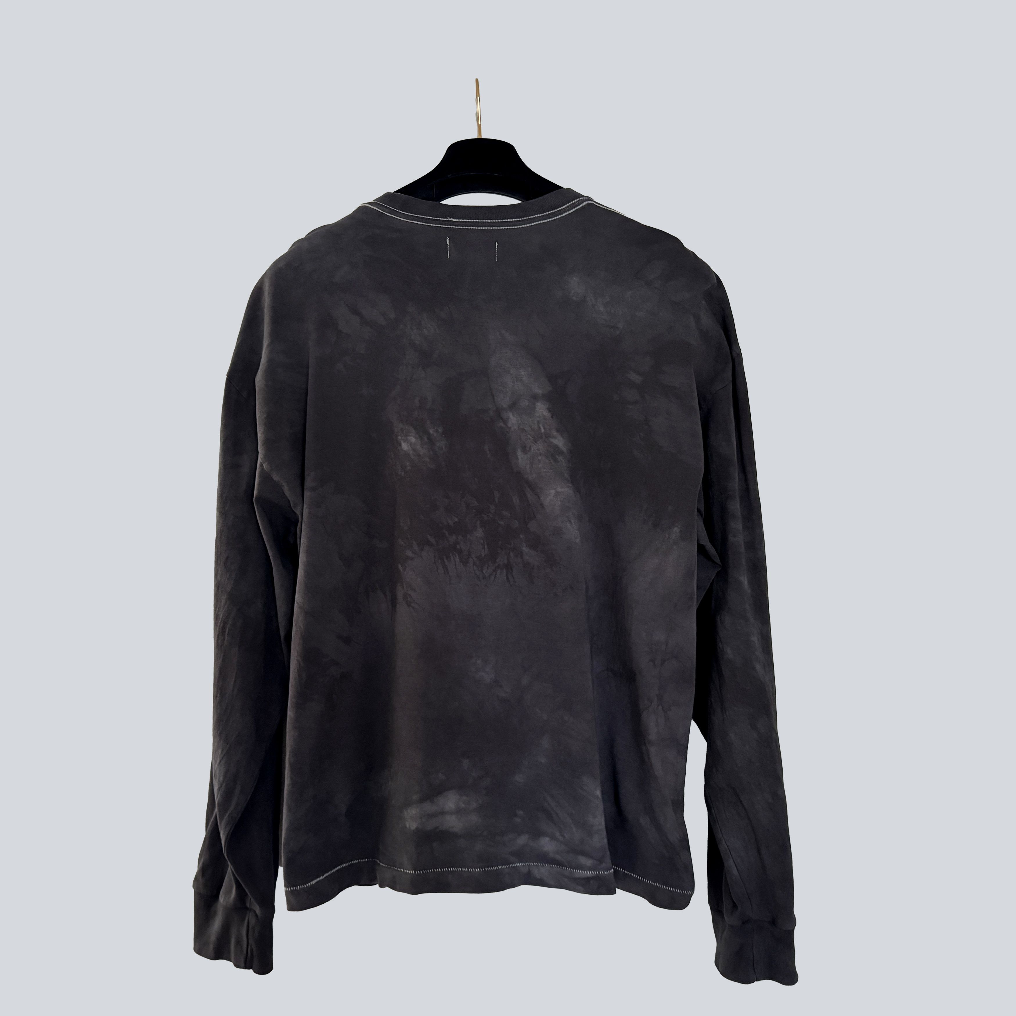 Elwood Oversized Long Sleeve Enzime Washed Tee Size US M / EU 48-50 / 2 - 2 Thumbnail