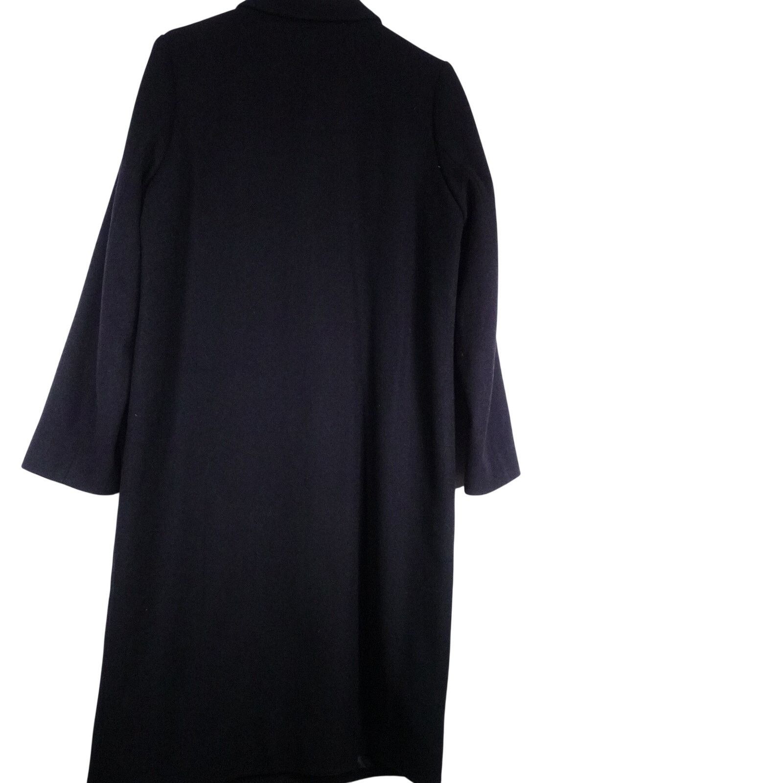 Quince Quince Blue Italian Classic Single Breasted Wool Coat Medium Size M / US 6-8 / IT 42-44 - 8 Thumbnail