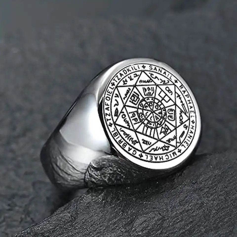 Jewelry × Vintage The Seven Archangels Rings Size ONE SIZE - 1 Thumbnail